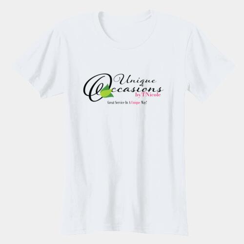Unique Logo - Ladies' Softstyle® Fitted T-Shirt Thumbnail